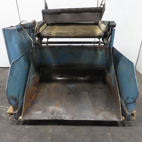 33" Discharge Conveyor Tote Tilt Assembly 230/480V 3Ph