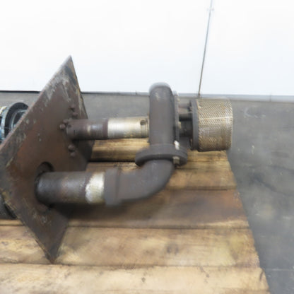10HP Vertical Centrifugal Pump 3Ph 1770RPM 460V Only W/ 4" Armstrong Valve