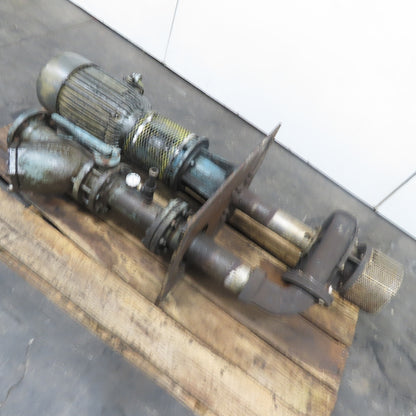 10HP Vertical Centrifugal Pump 3Ph 1770RPM 460V Only W/ 4" Armstrong Valve