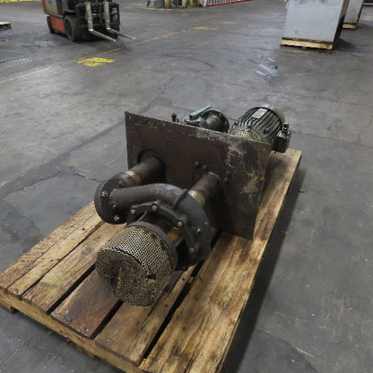 10HP Vertical Centrifugal Pump 3Ph 1770RPM 460V Only W/ 4" Armstrong Valve