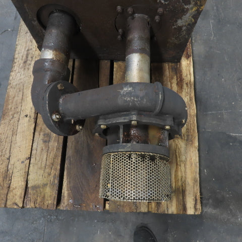 10HP Vertical Centrifugal Pump 3Ph 1770RPM 460V Only W/ 4" Armstrong Valve