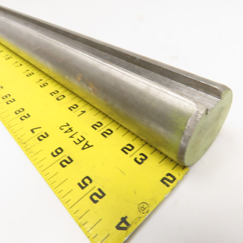 1-1/2" Full Length Keyed Cold Rolled Steel Shaft 3/8" Keyway 24" OAL