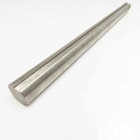 1-1/2" Full Length Keyed Cold Rolled Steel Shaft 3/8" Keyway 24" OAL