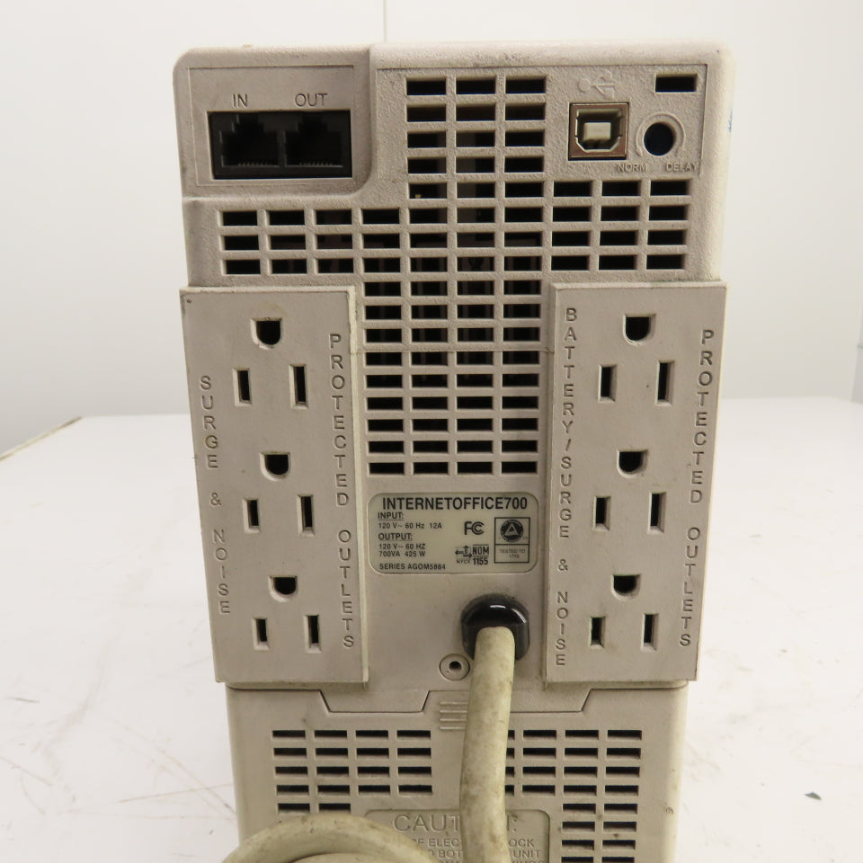 Tripp Lite Internetoffice700 Standby UPS Power Supply 120V 700VA 425W