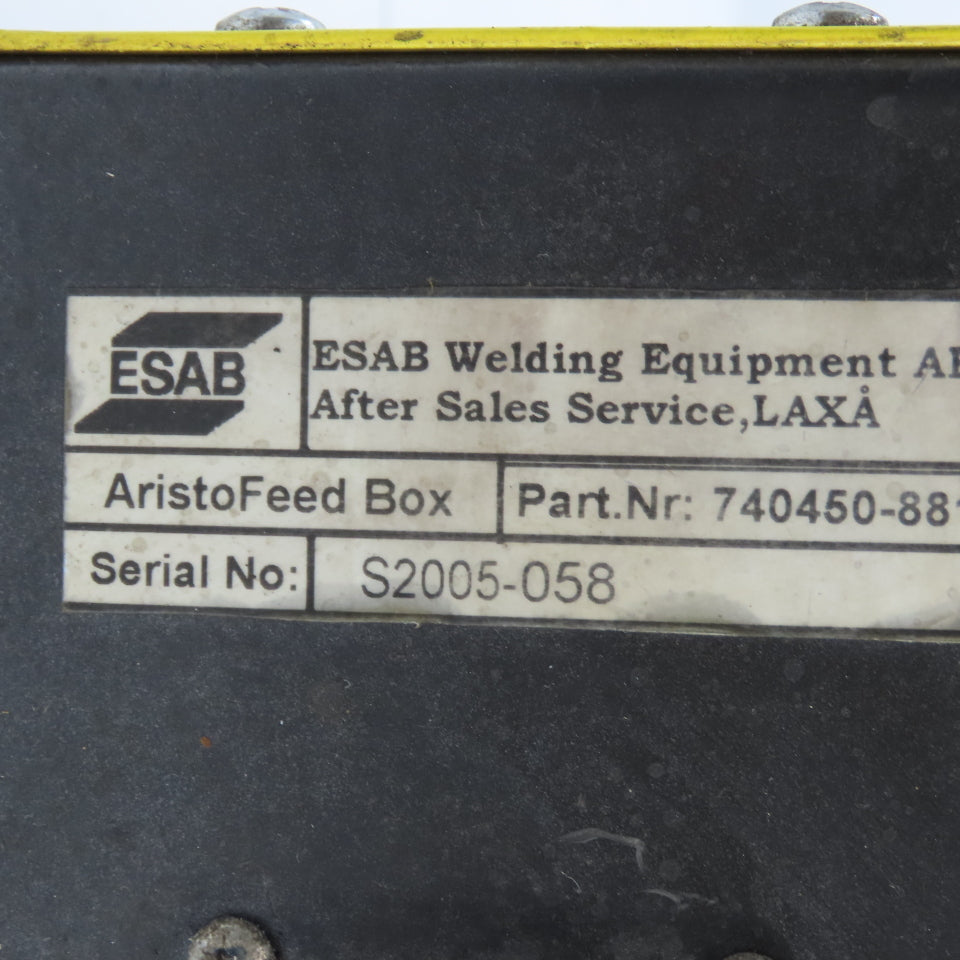 Esab 740450-881 AristoFeed Box Controller