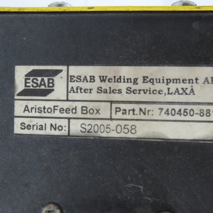 Esab 740450-881 AristoFeed Box Controller