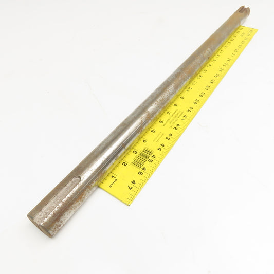 1-1/2" Keyed End Cold Rolled Steel Shaft 3/8" Keyway 29-1/4" OAL