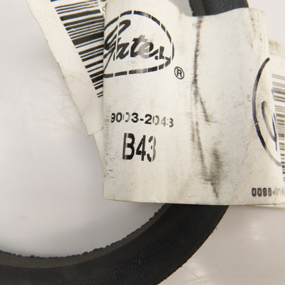 Gates 9003-2043 B43 B-Section V Belt 21/32" x 46" Long Lot Of 3
