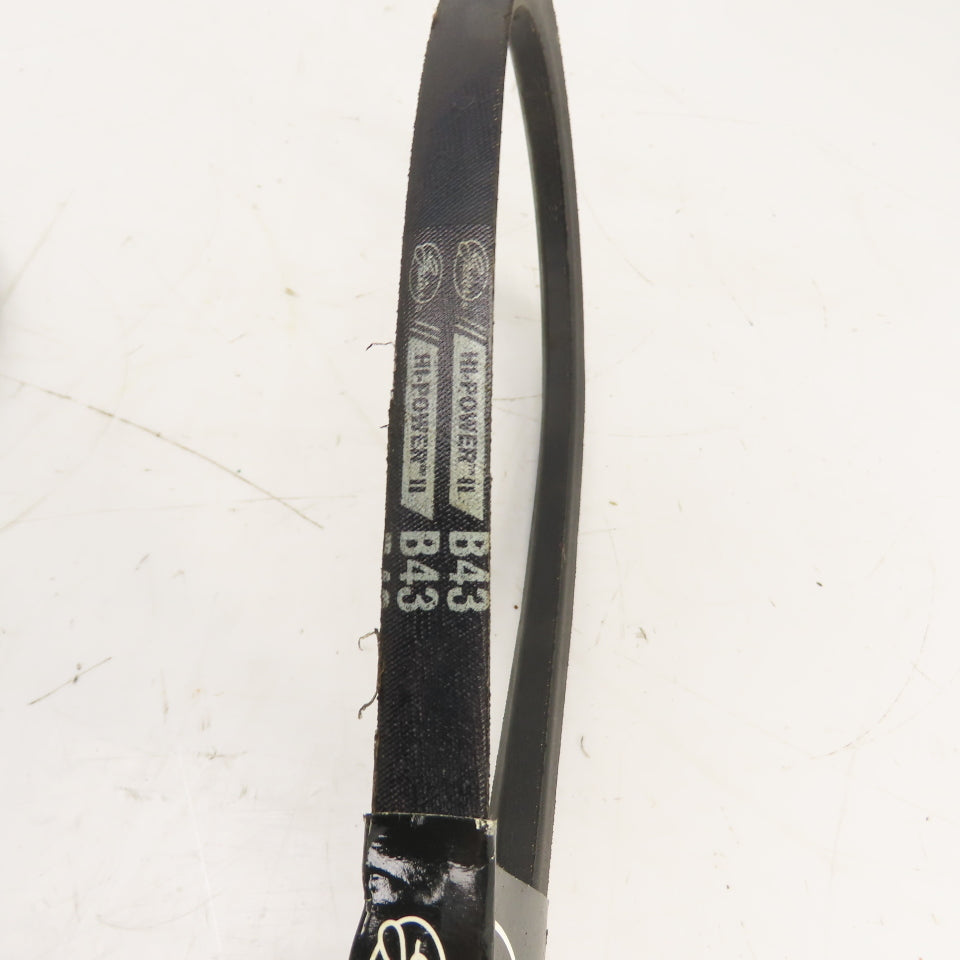 Gates 9003-2043 B43 B-Section V Belt 21/32" x 46" Long Lot Of 3