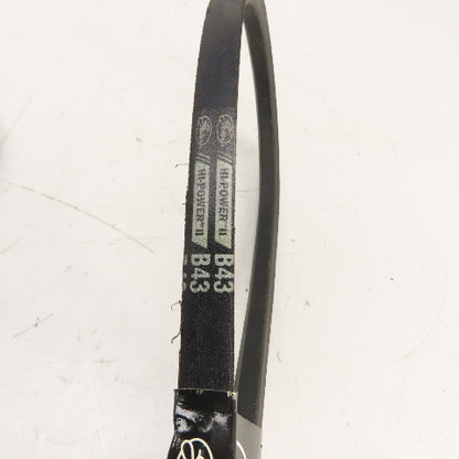 Gates 9003-2043 B43 B-Section V Belt 21/32" x 46" Long Lot Of 3