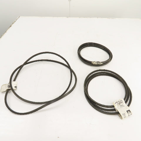 Gates 3VX800 Cogged V Belt 3/8" x 80" Long Lot Of 3