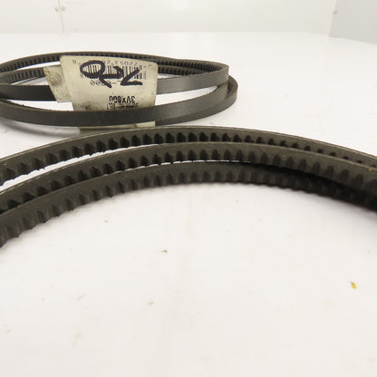 Gates 3VX800 Cogged V Belt 3/8" x 80" Long Lot Of 3