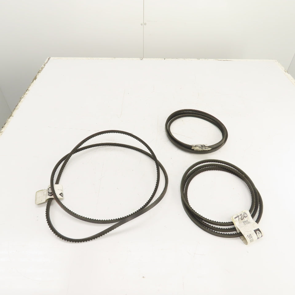 Gates 3VX800 Cogged V Belt 3/8" x 80" Long Lot Of 3