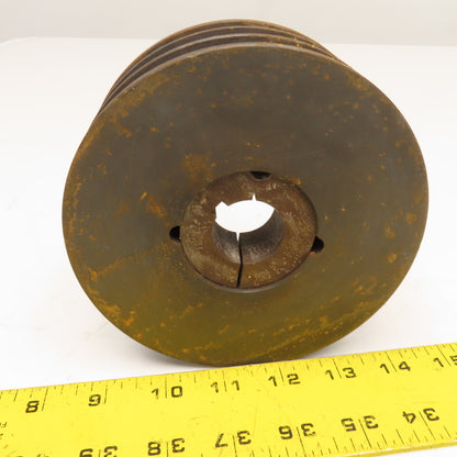 3A4.8 B5.2 3 Groove A, B Section V-Belt Pulley 1610 Bushing 1-1/8" Bore
