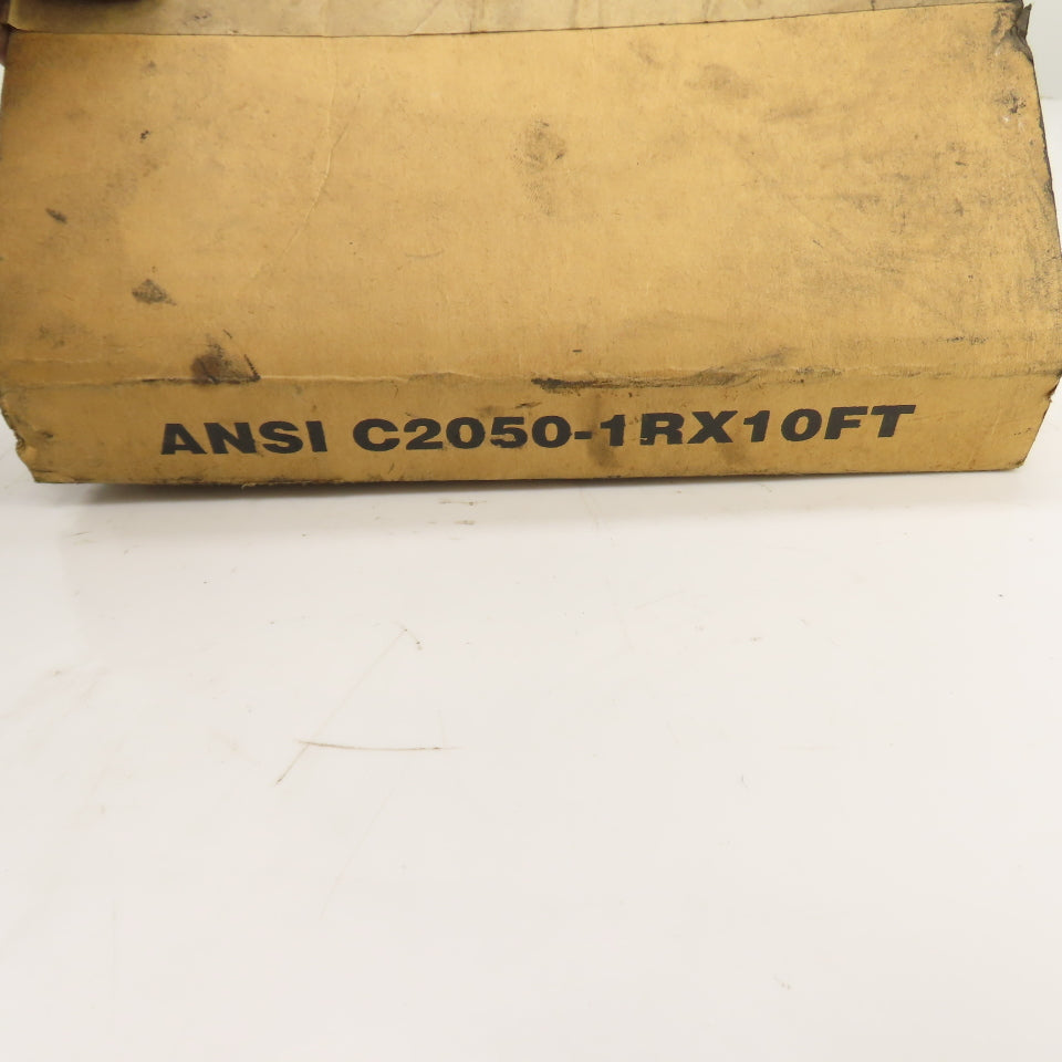 C2050-1RX10FT ANSI Standard C2050 Pitch Roller Chain 10' Ft. Long NEW