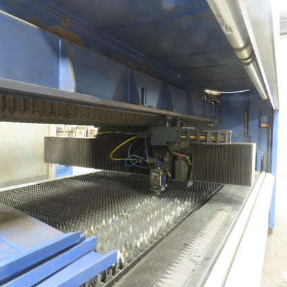 Hankwang PL 3015 Fiber 3KW CNC Laser Cutting Machine 10' x 5' Dual Shuttle Table