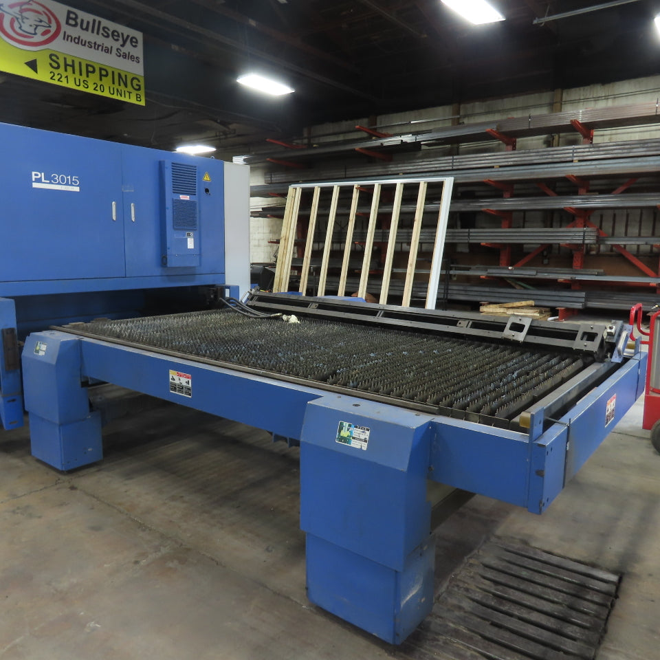 Hankwang PL 3015 Fiber 3KW CNC Laser Cutting Machine 10' x 5' Dual Shuttle Table
