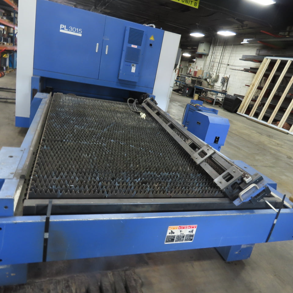 Hankwang PL 3015 Fiber 3KW CNC Laser Cutting Machine 10' x 5' Dual Shuttle Table