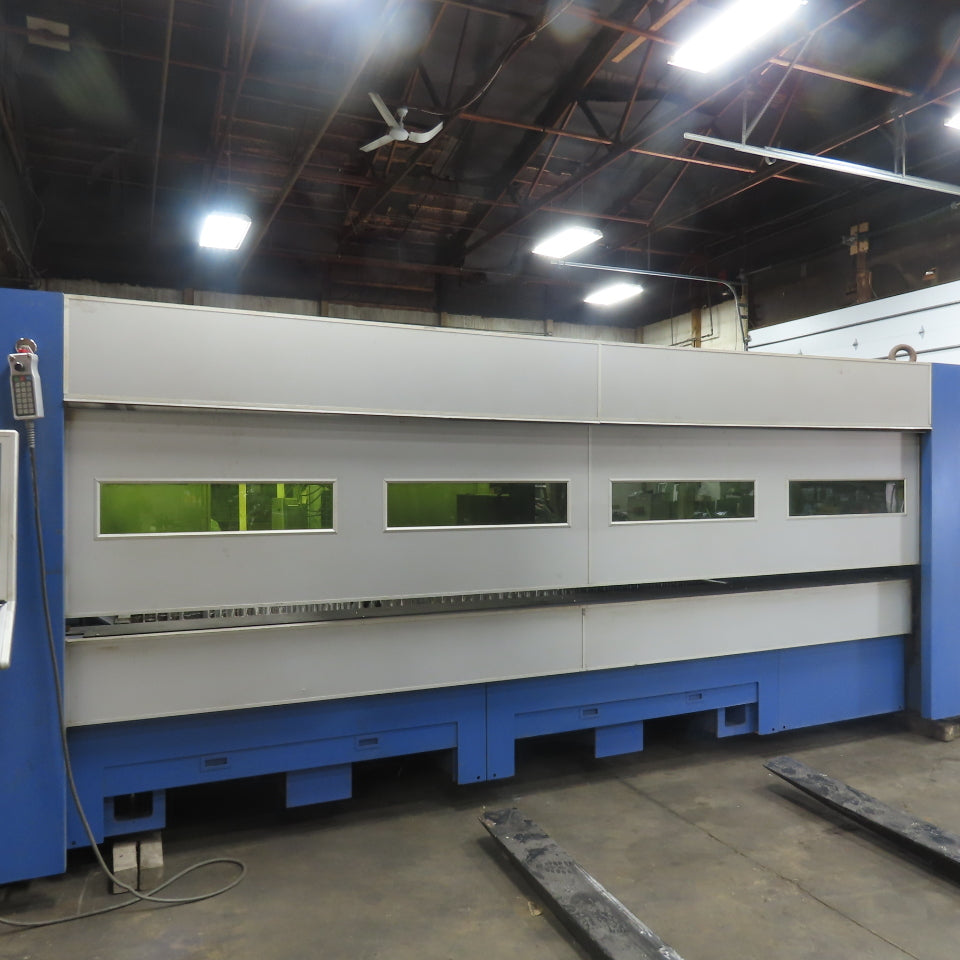 Hankwang PL 3015 Fiber 3KW CNC Laser Cutting Machine 10' x 5' Dual Shuttle Table