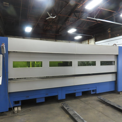 Hankwang PL 3015 Fiber 3KW CNC Laser Cutting Machine 10' x 5' Dual Shuttle Table