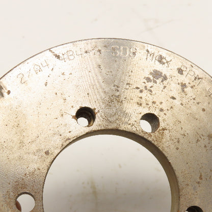 2/A4.4B4.8 8-SDS 2 Groove A, B Section V-Belt Pulley QD Bore