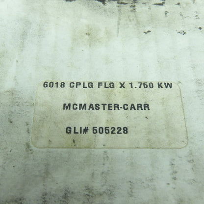 McMaster Carr 6018 CPLG FLG Roller Chain Sprocket 1.750" Bore 4-7/16" OD