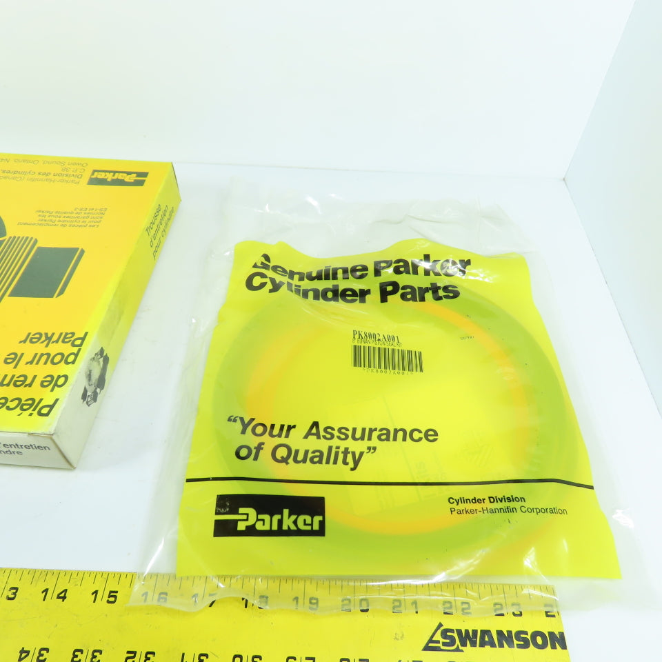Parker PK8002A001 2A Series 8" Bunan Piston Seal Kit