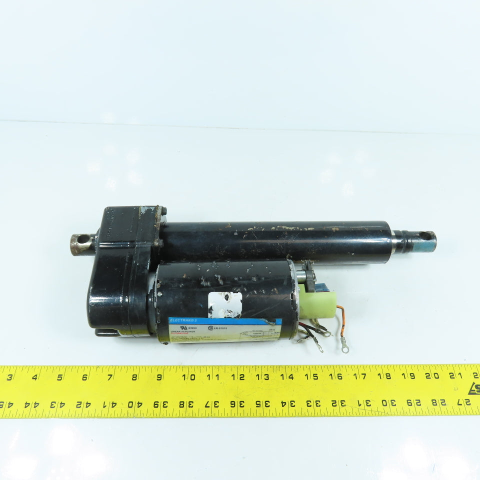 Warner A12-05B5-04D Electrak 5 Linear Actuator Motor 115VAC 2.5FLA 500LB Load