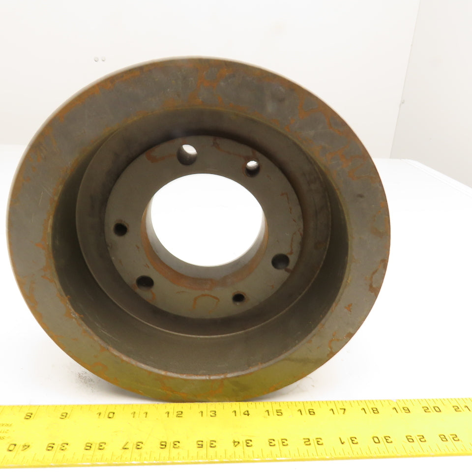 Martin CE3 3 Groove Pulley Sheave 9.9" OD 3-1/2" Wide QD Bushing Bore 2600RPM
