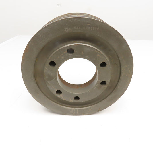 Martin CE3 3 Groove Pulley Sheave 9.9" OD 3-1/2" Wide QD Bushing Bore 2600RPM