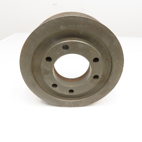 Martin CE3 3 Groove Pulley Sheave 9.9" OD 3-1/2" Wide QD Bushing Bore 2600RPM