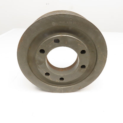 Martin CE3 3 Groove Pulley Sheave 9.9" OD 3-1/2" Wide QD Bushing Bore 2600RPM