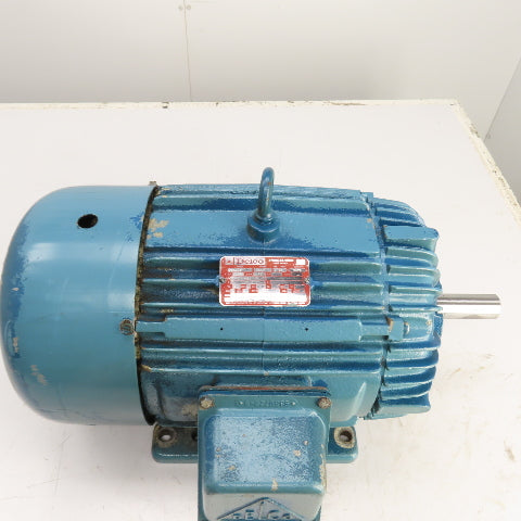 Delco 3G3454 7.5HP AC Electric Motor 1170RPM 460V 3PH 256U Frame