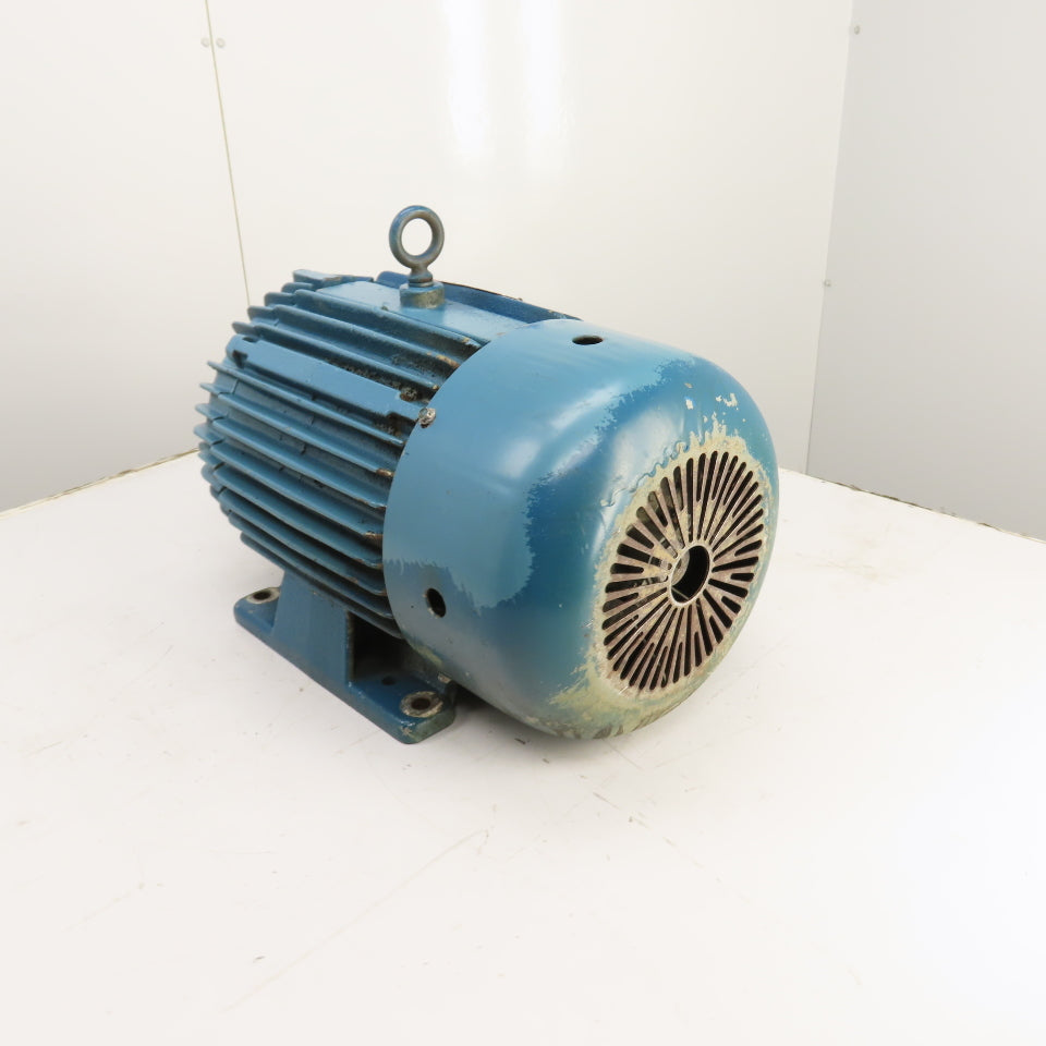 Delco 3G3454 7.5HP AC Electric Motor 1170RPM 460V 3PH 256U Frame
