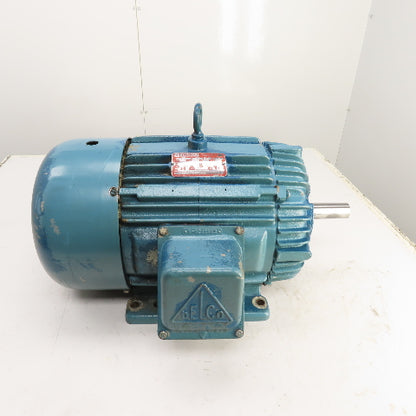 Delco 3G3454 7.5HP AC Electric Motor 1170RPM 460V 3PH 256U Frame