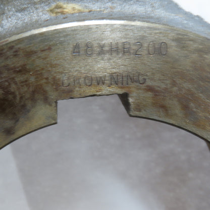 Browning 48XHR200 48 Tooth Gearbelt Timing Belt Pulley 2" x 13-1/4" R1 Bushed