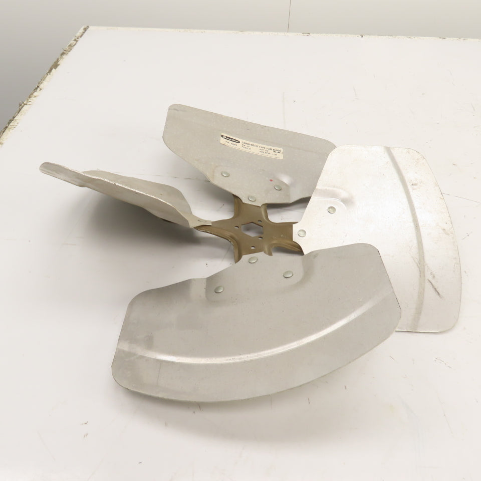 Dayton 4C886 18" 4-Blade Condenser Fan 27 Pitch 1140RPM Max 1" Hex
