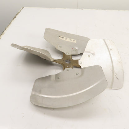 Dayton 4C886 18" 4-Blade Condenser Fan 27 Pitch 1140RPM Max 1" Hex