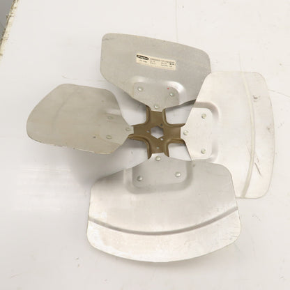 Dayton 4C886 18" 4-Blade Condenser Fan 27 Pitch 1140RPM Max 1" Hex