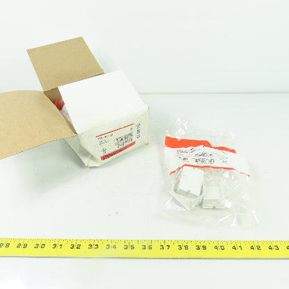 Wiremold CM3-BL-WH 3A Blank Insert (White) Lot Of 25