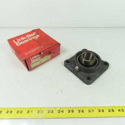 Rexnord Link-Belt F3U223E3 4-Bolt Flange Mount Block Ball Bearing 1-7/16"