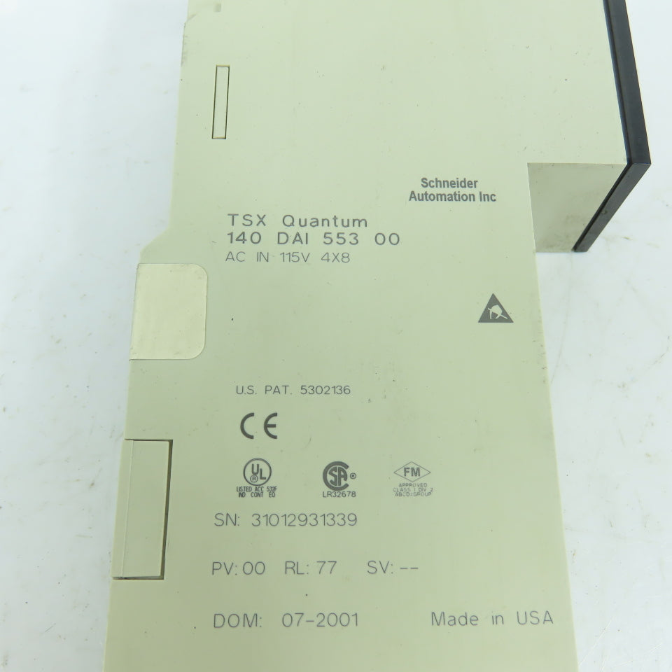 Schneider DAI55300 TSX Quantum 115VAC Input Module