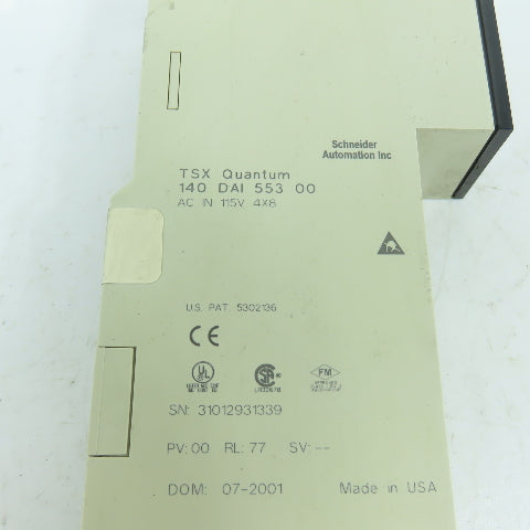 Schneider DAI55300 TSX Quantum 115VAC Input Module