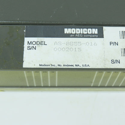 AEG Modicon AS-B855-016 Input Module 12VDC