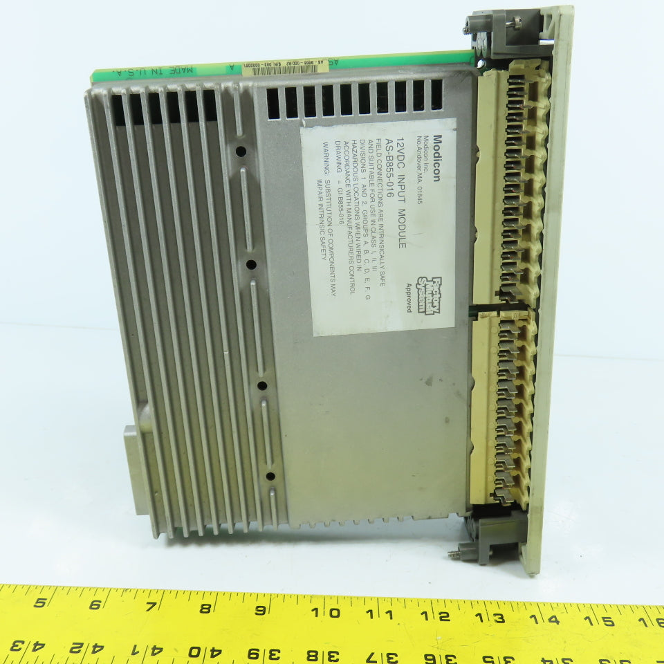 AEG Modicon AS-B855-016 Input Module 12VDC