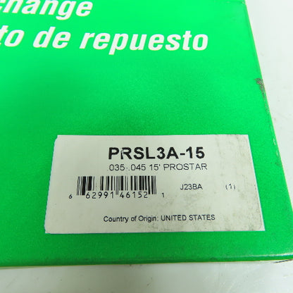 Praxair PRSL3A-15 ProStar Weld Gun Replacement Liner .035-.045 15' Long