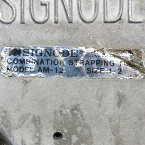 Signode AM-12 1/2" Steel Banding Strapping Combination Tensioner Sealing Tool