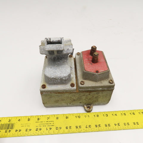 Crouse Hinds GFS1 120VAC 20A Ground Fault Circuit Interrupter Hazardous Location