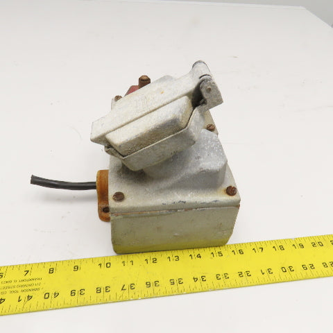 Crouse Hinds GFS1 120VAC 20A Ground Fault Circuit Interrupter Hazardous Location