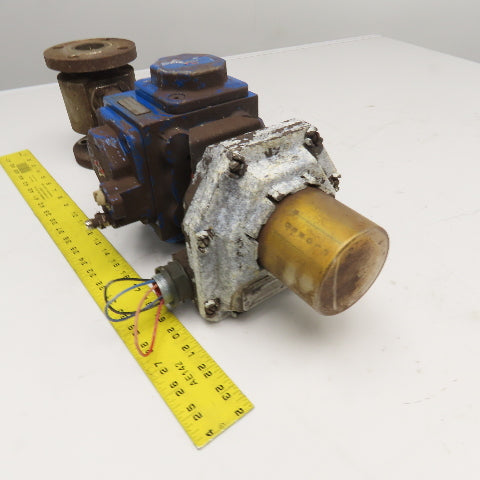 Flowserve C30 SR-2C IMP 1-1/2" Stainless Steel Ball Valve Pneumatic Actuator